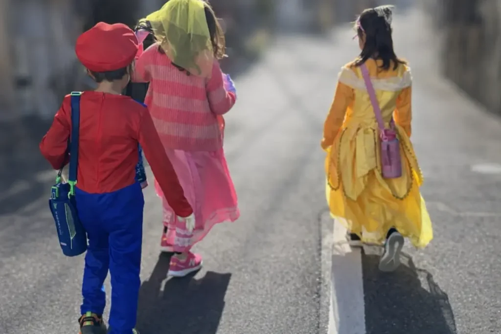 子連れおでかけの日の食事例